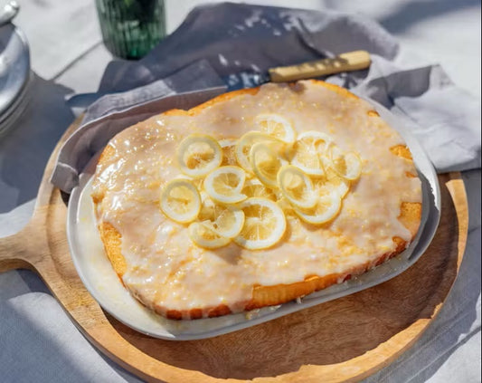 Lemon Syrup Drizzle Cake