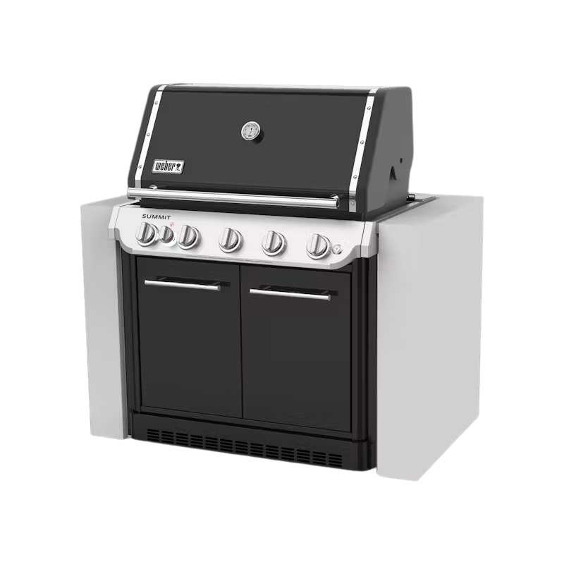 Summit SB38 Built-In Gas Barbecue Black (LPG) NEW!