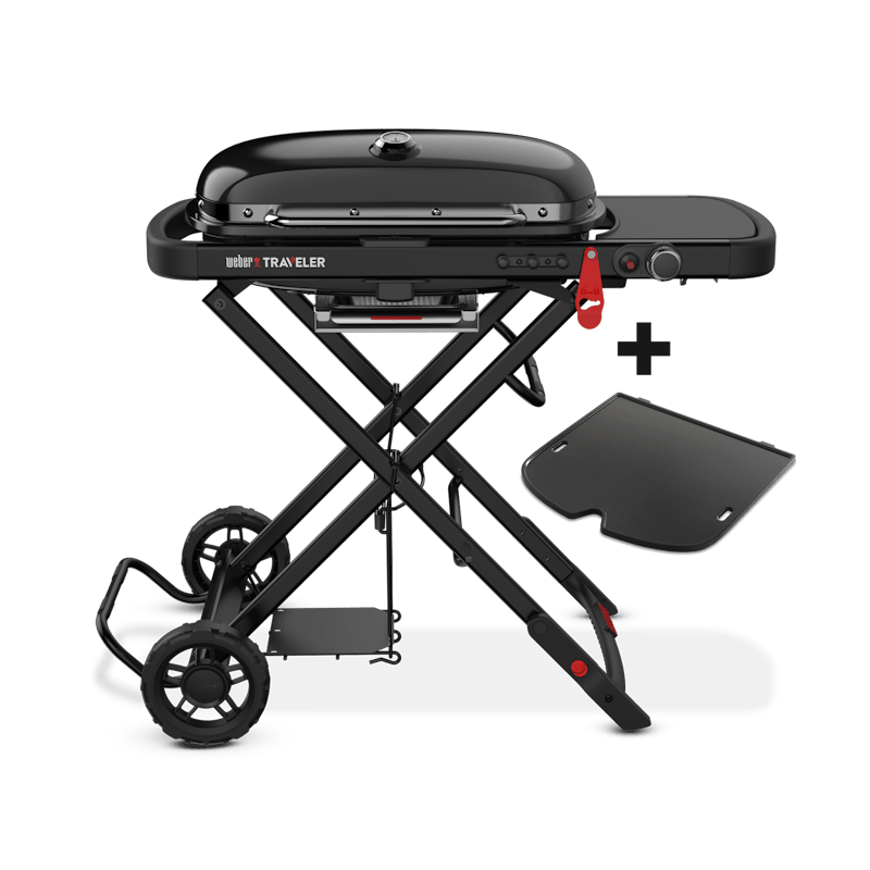 Weber Traveler Portable Gas Barbecue Stealth Edition