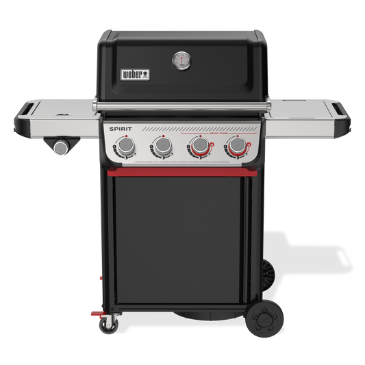 Spirit E-435 Black Barbeque LPG with side burner
