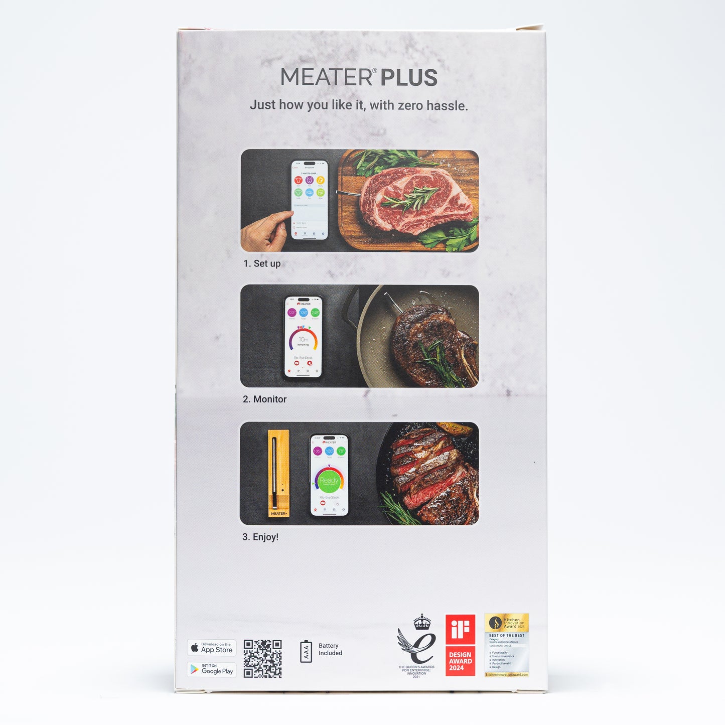 MEATER Plus wireless smart meat thermometer