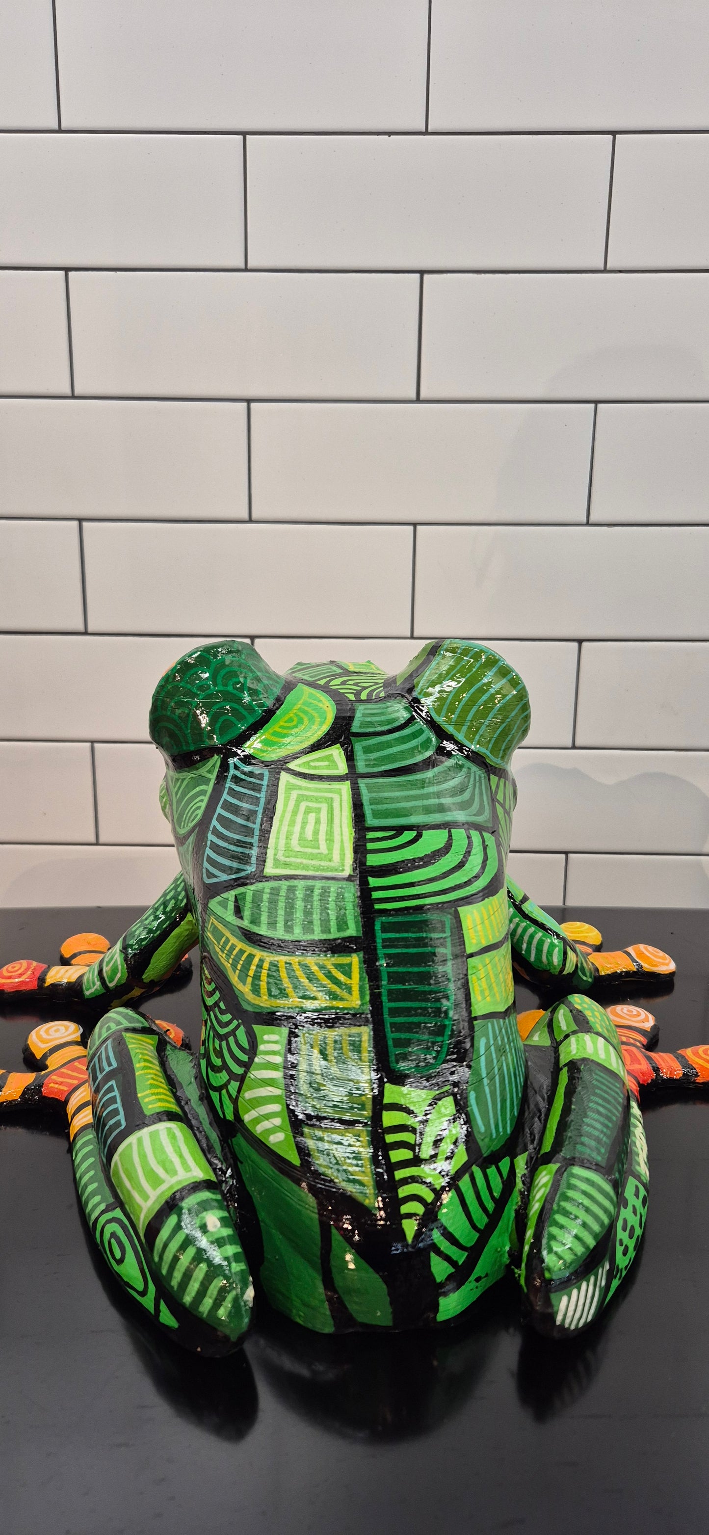 Frog Small Sitting - Artwork