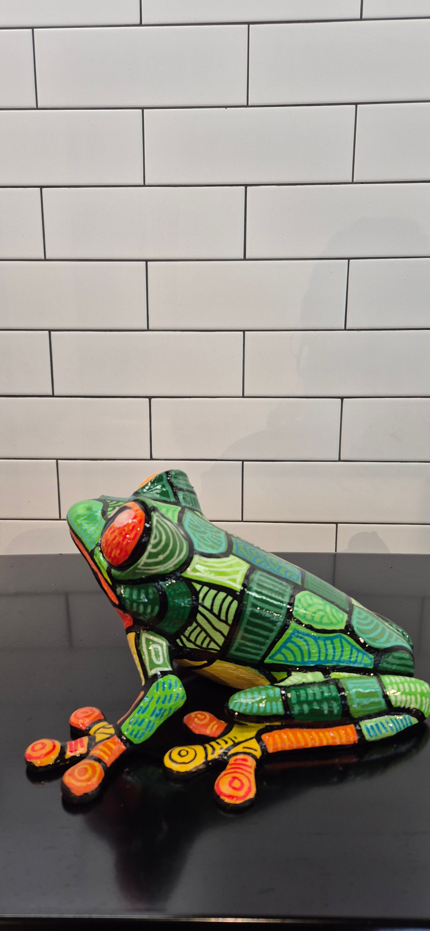 Frog Small Sitting - Artwork