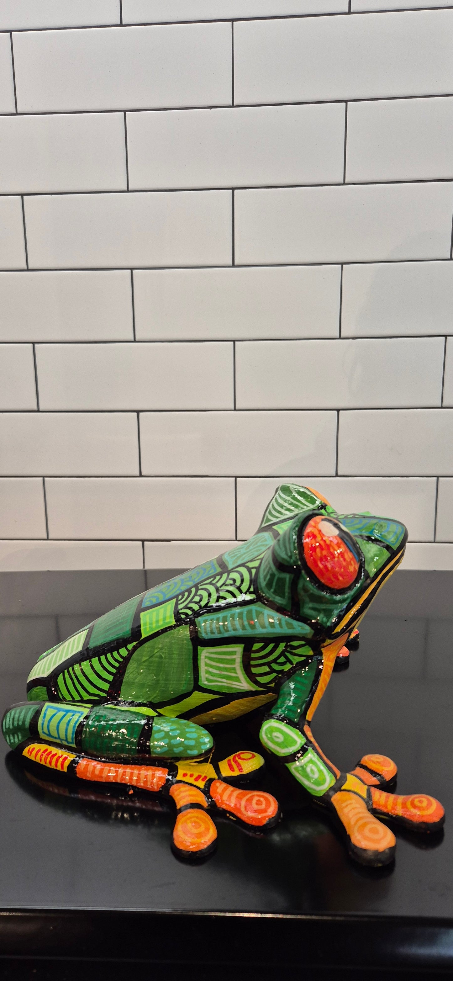 Frog Small Sitting - Artwork