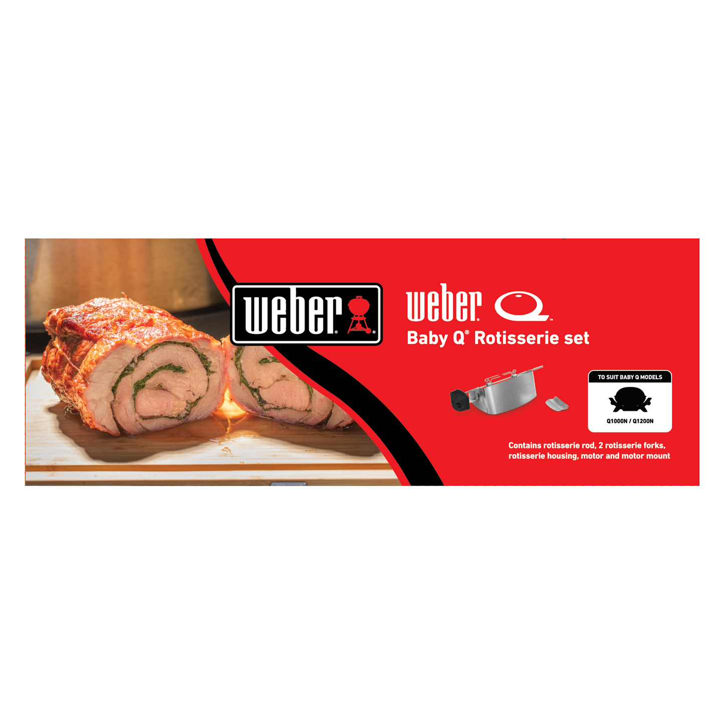 Baby Q Rotisserie Set