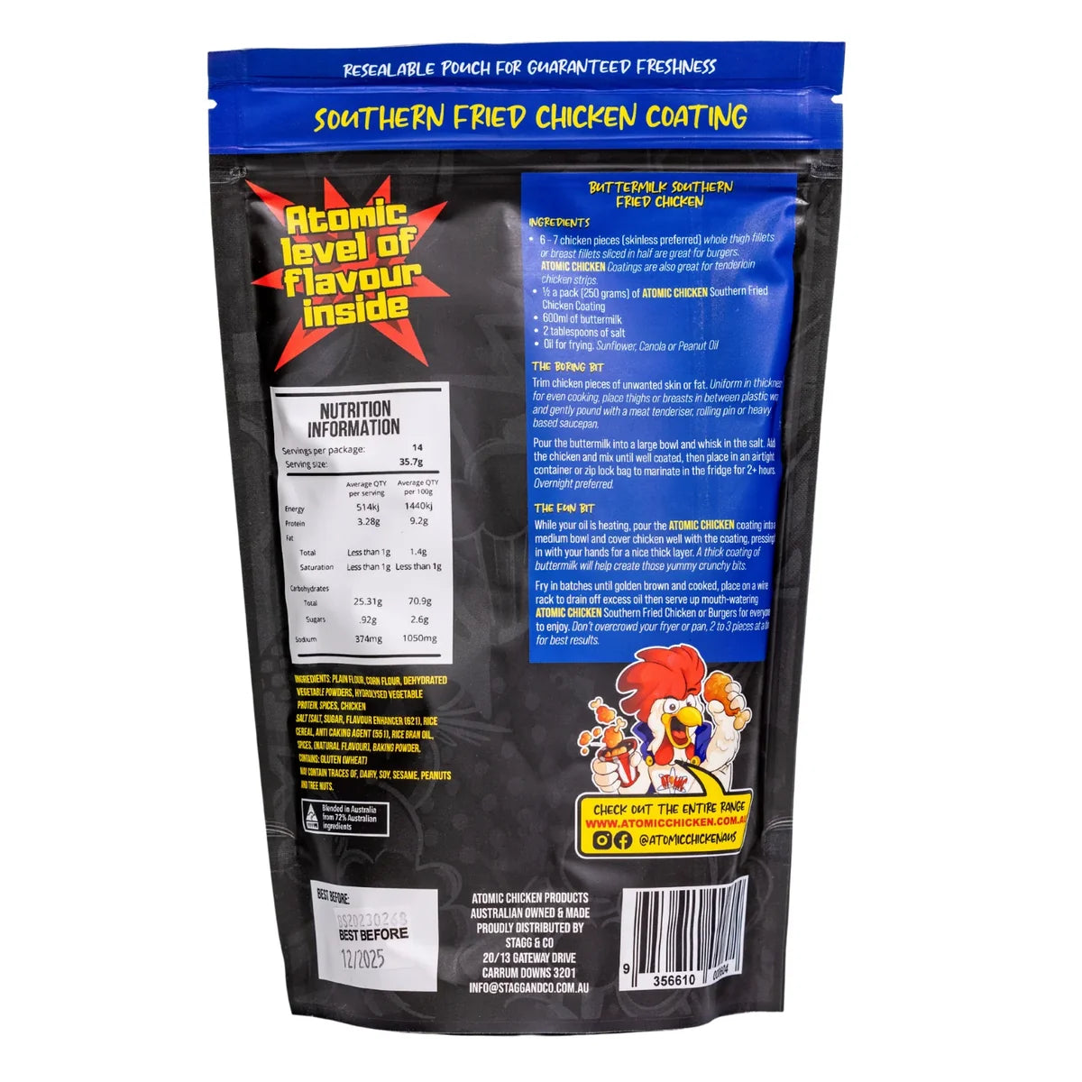 Atomic Chicken: Southern Fried Chicken Original