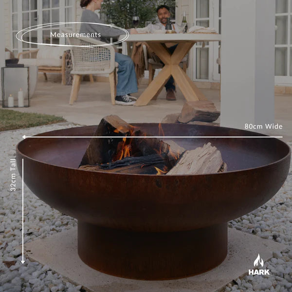 Luca - Hark 80 Corten Steel Fire Pit