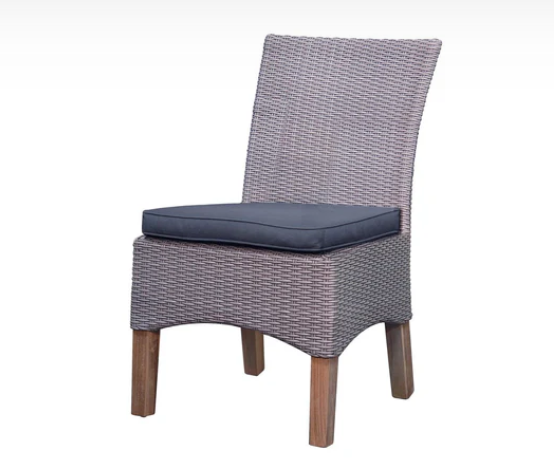 Florence Dining Chair with Grey Cushion