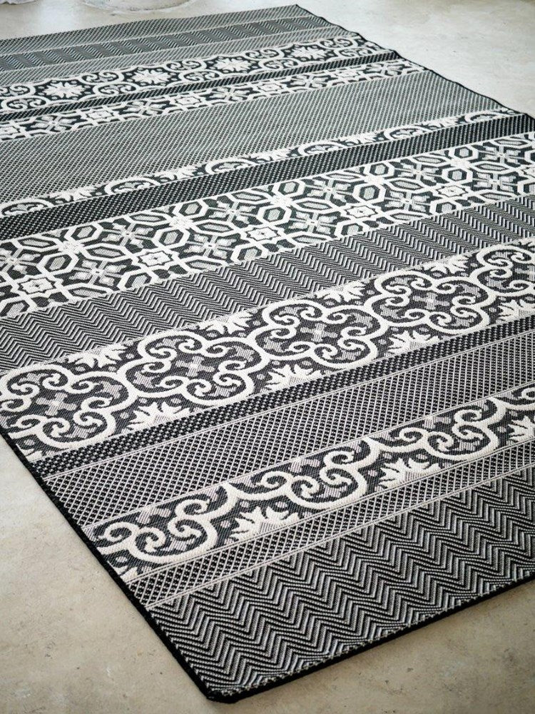 Italtex Jersey Home Black Rug 160x230