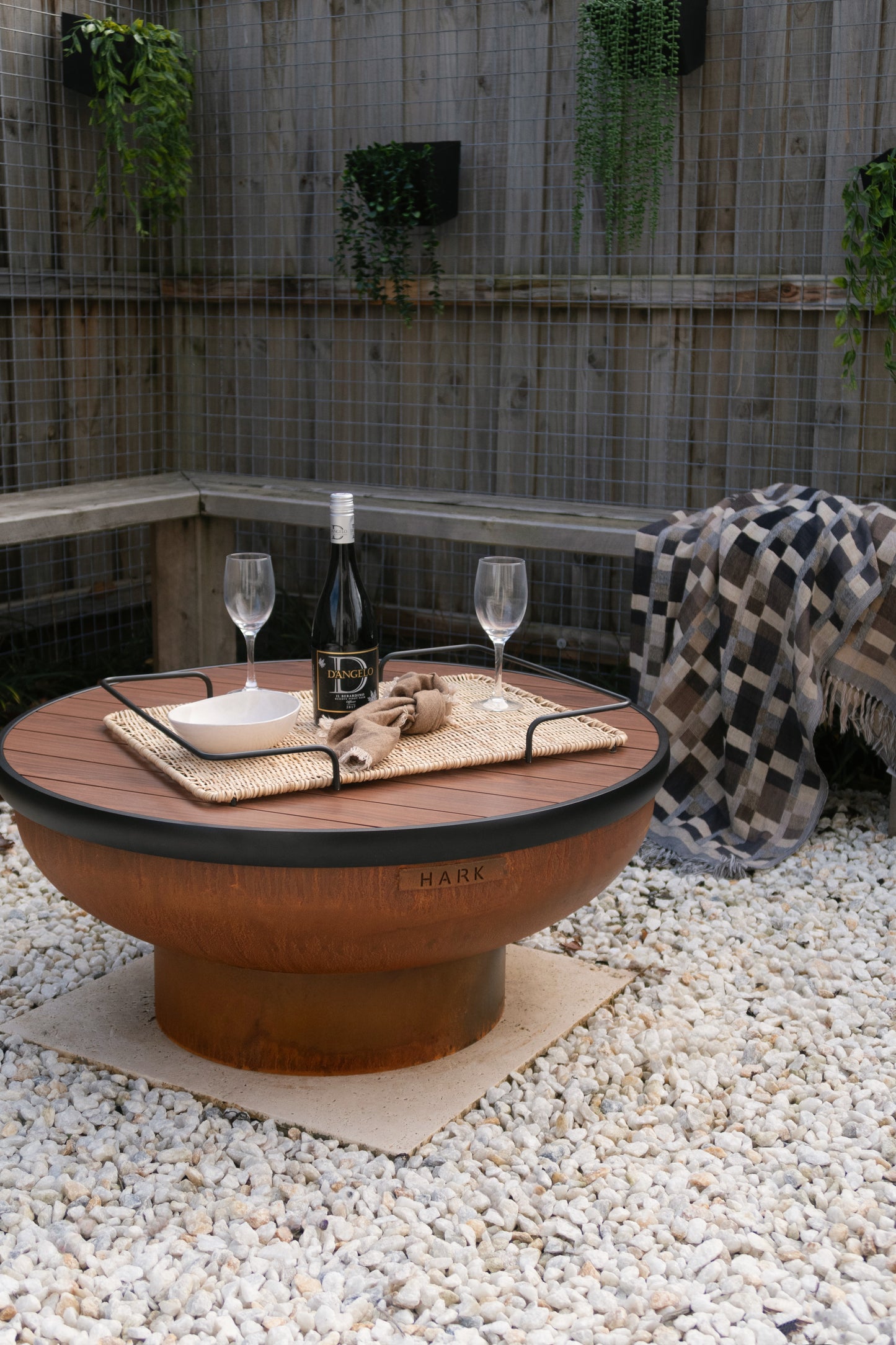 Luca - Hark 80 Corten Steel Fire Pit