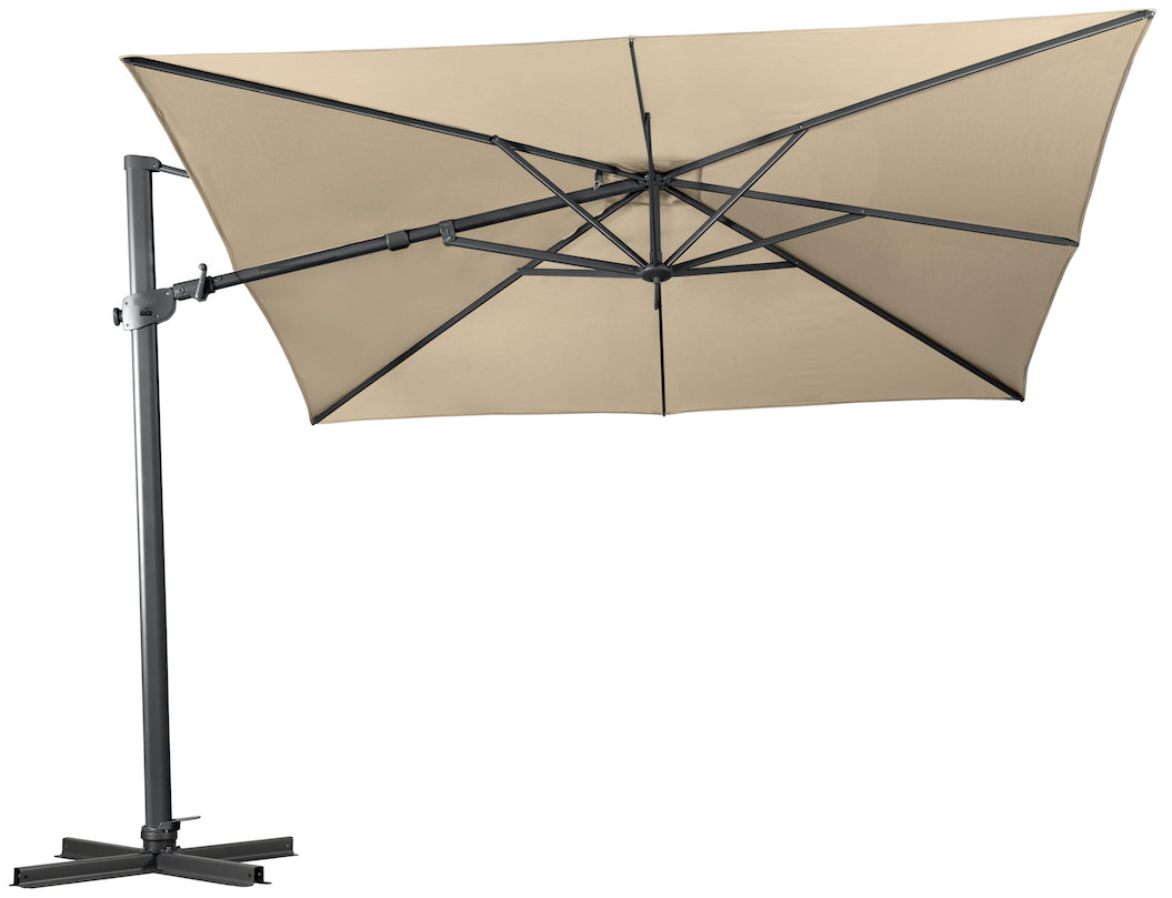 Regis 3m Square Cantilever Umbrella -O'bravia Canopy