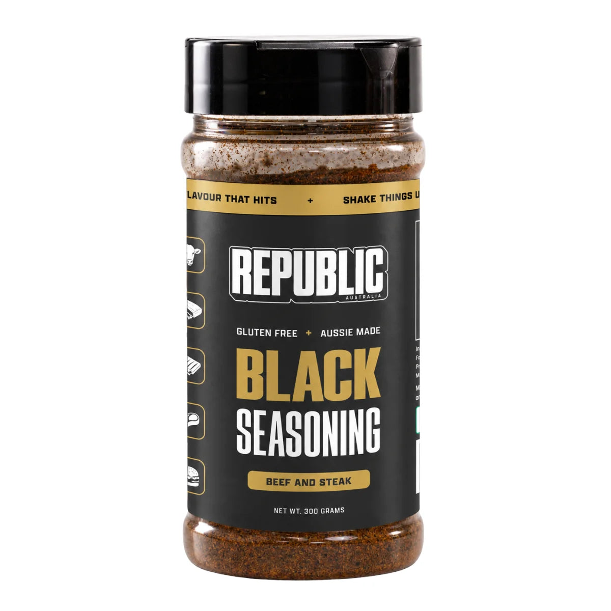 Republic Black Seasoning 300g