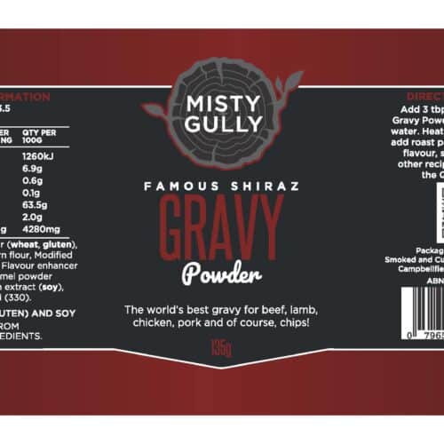 Misty Gully Famous Shiraz Gravy Powder (135g)