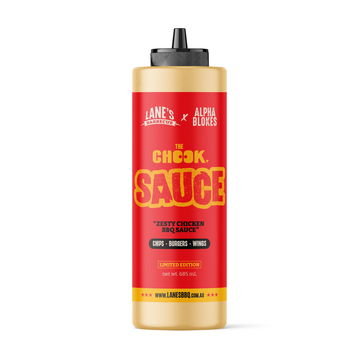 Lanes x Alpha Blokes Chook Sauce 685ml - Limited Time