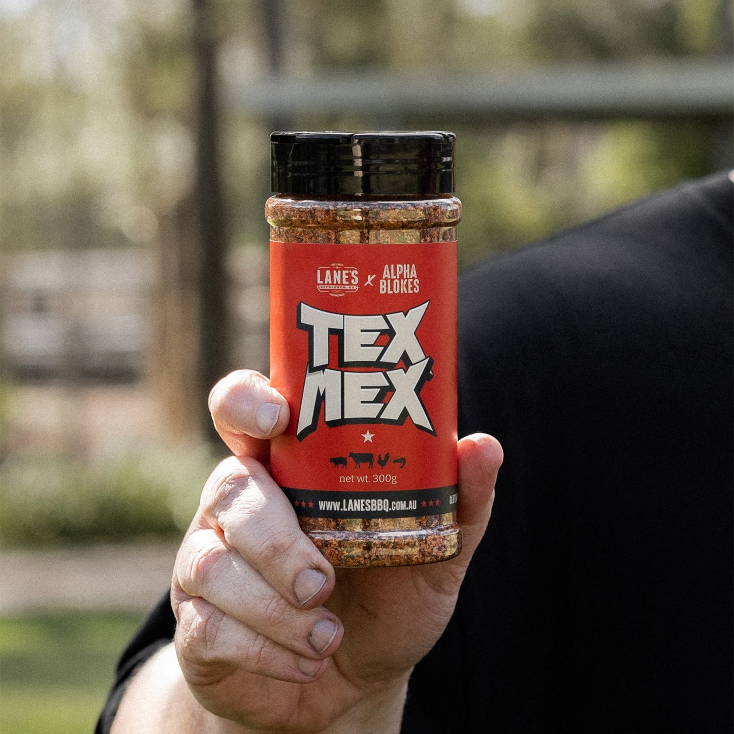 Lanes x Alpha Blokes Tex Mex Pitmaster Rub 200g LIMITED RELEASE