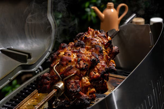 Rotisserie Greek Chicken Thighs