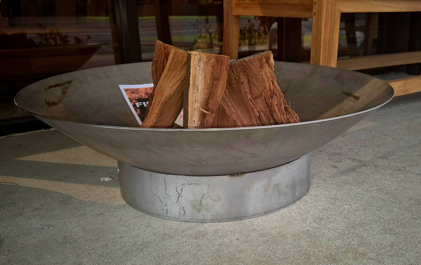 Fire Bowl Stainless 80cm, 4mm 304g - ON SALE, SAVE $150!!