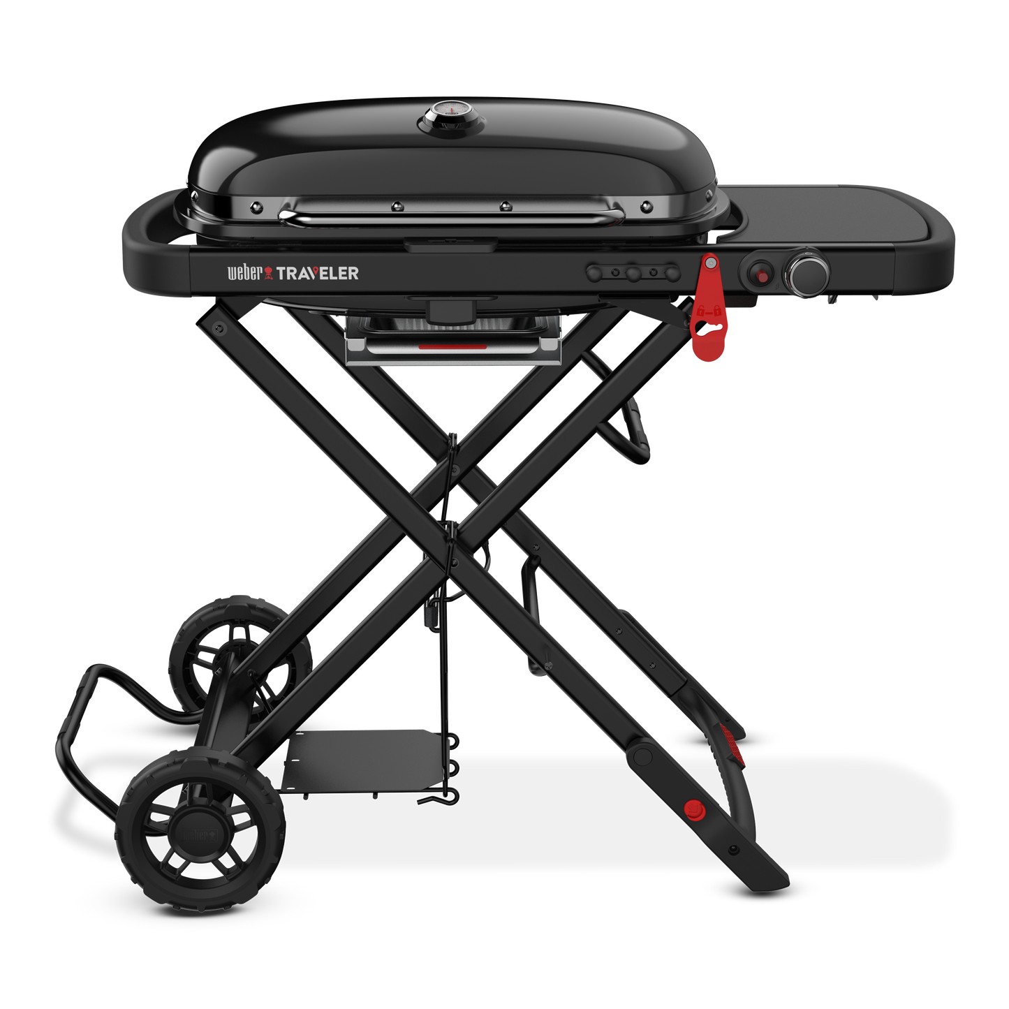 Weber Traveler Portable Gas Barbecue Stealth Edition