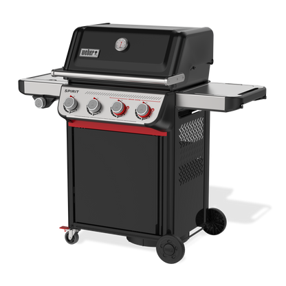 Spirit E-435 Black Barbeque LPG with side burner