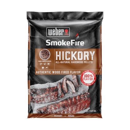 Hickory Wood Pellets - 9kg
