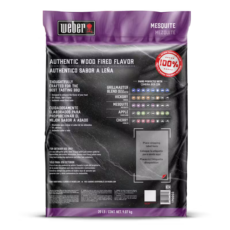 Mesquite Wood Pellets 9kg