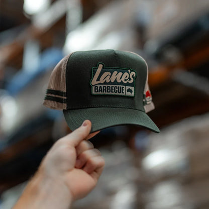 Lanes Trucker Hats - Red/White, Black, Green/White
