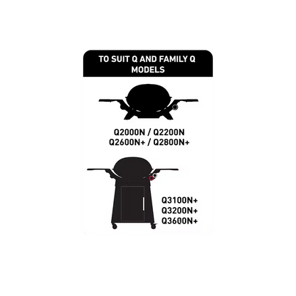 Q and Family Q Warming rack Q2X00N Q3X00N