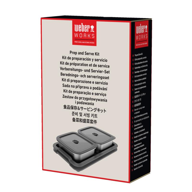 Weber Works Prep and Serve Kit