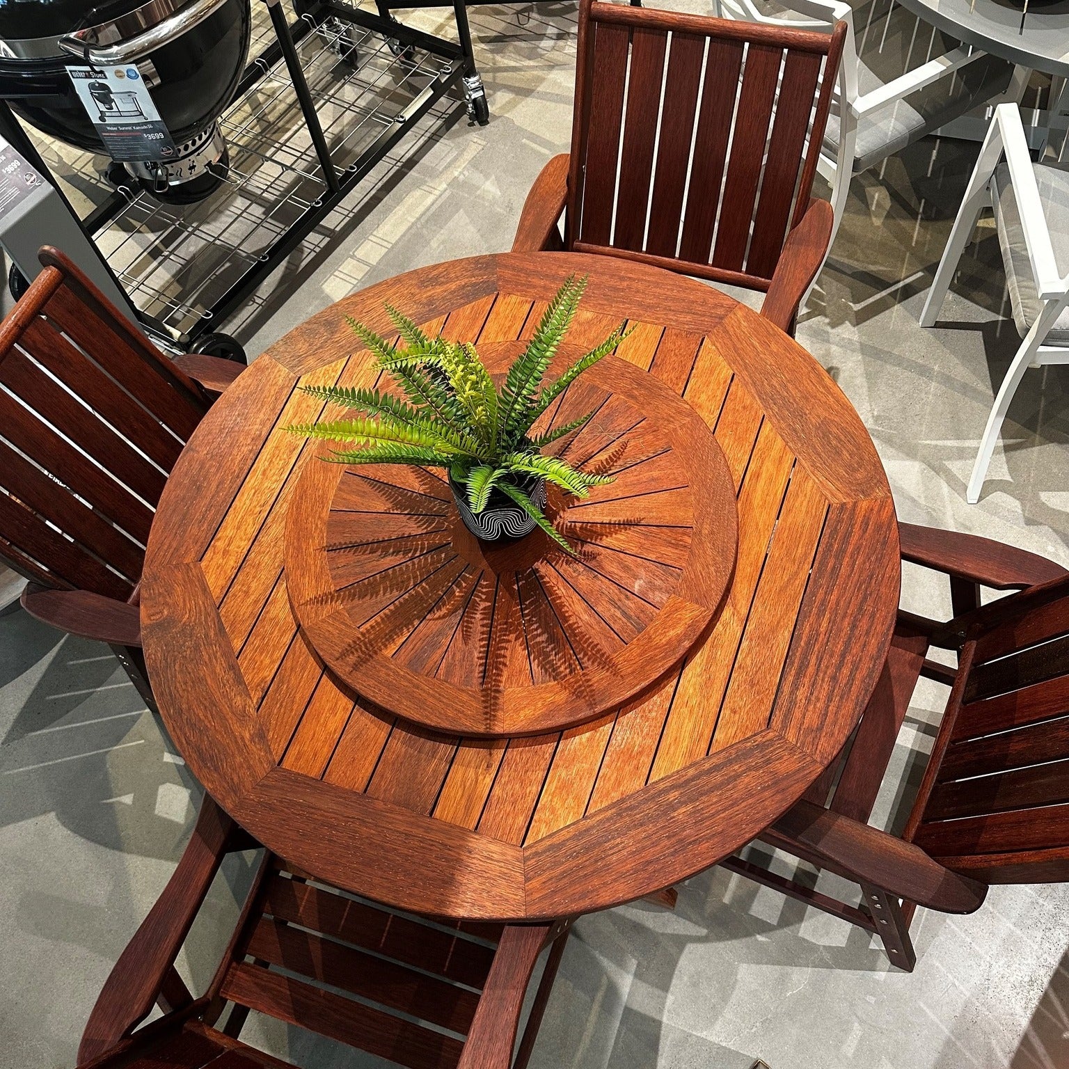 Kwila Lazy Susan 72cms – FNQ BBQ Outdoor