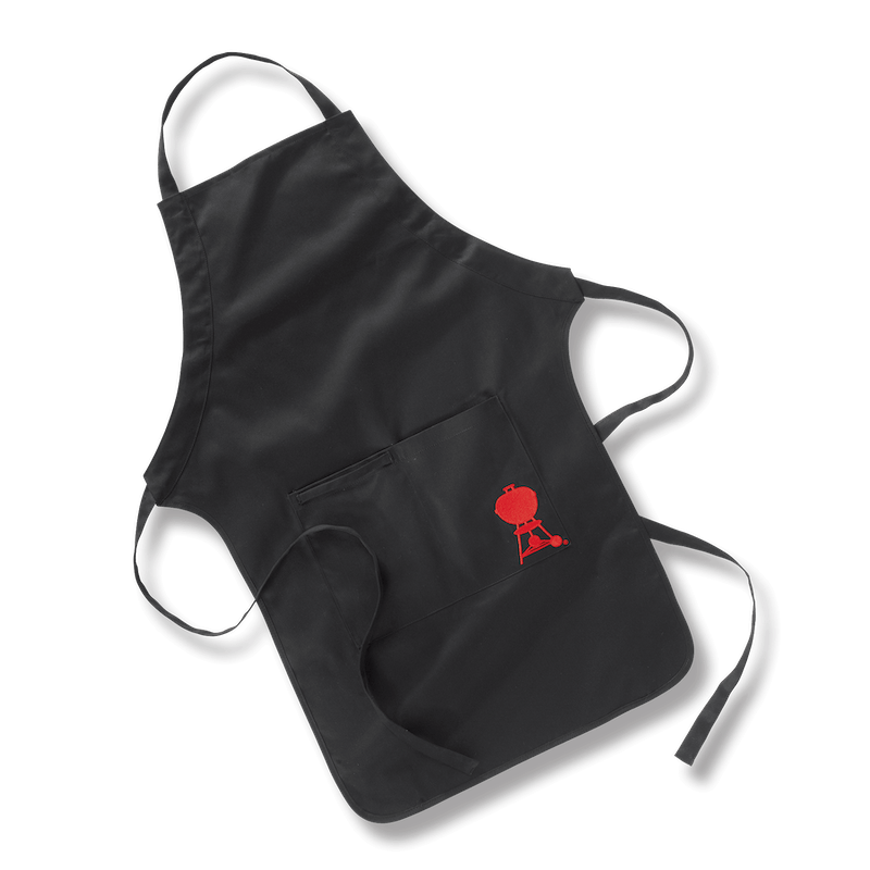 Black Apron With Red Kettle Motif 2017