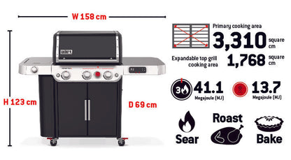 Genesis SE-SPX-335 Smart Gas Barbecue LPG ***ON SALE 15% OFF***