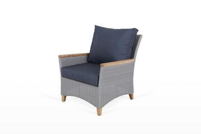 Florence 1 seat Lounger: Grey Cartenza Cushions