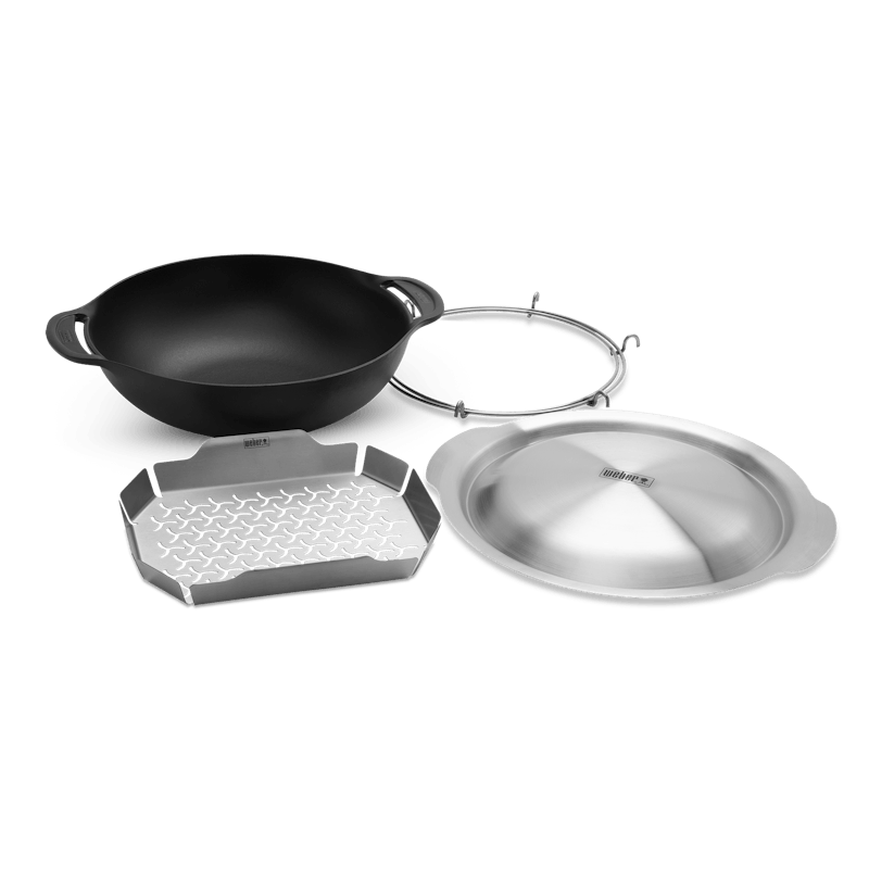 Crafted Wok and Steaming Rack