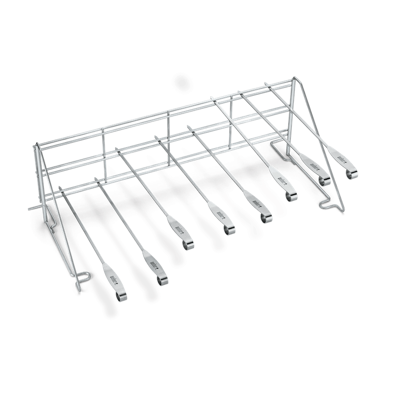 Elevations Grill Rack And Skewer Set