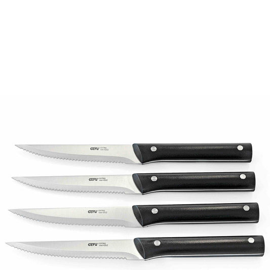 GEFU BBQ Steak Knives 4 pieces 12.5m