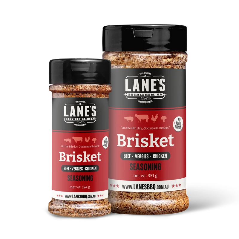 Lanes Brisket Rub Small 124g & Pitmaster 351g