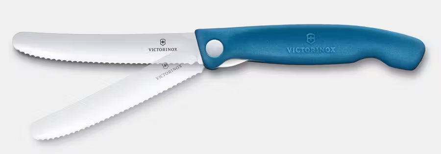 Victorinox Swiss Classic Picnic Folding  Knife 11cm Red/Blue /Black/Purple/Orange