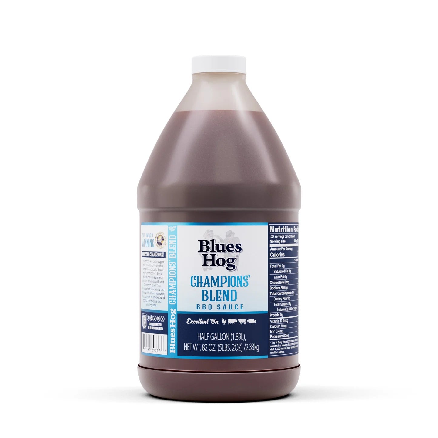 Blues Hog Champion Blend  - 1/2 Gallon/1.9L