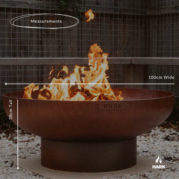Luca - Hark 100 Corten Steel Fire Pit