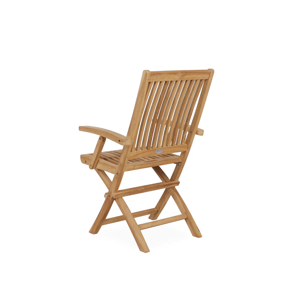 East India Teak - Madeira Folding Chair with Arms