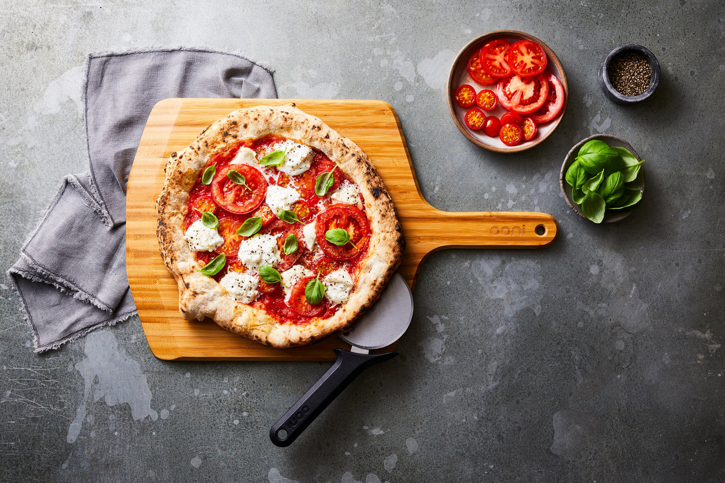 Ooni 12" (30cms) Bamboo Peel & Serving Board