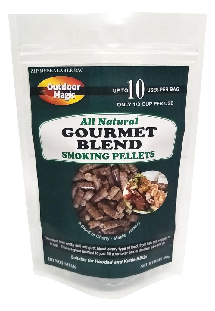 Outdoor Magic Smoking Pellets: Gourmet Blend 450g