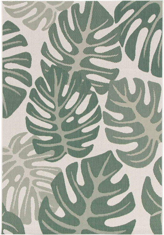 Patio Monstera Leaves Rug (200x290cm)