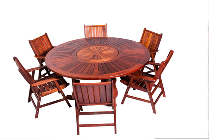 Kwila 180cm Round Dining Table