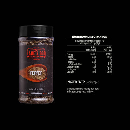 Lane's Black Pepper (16 mesh)