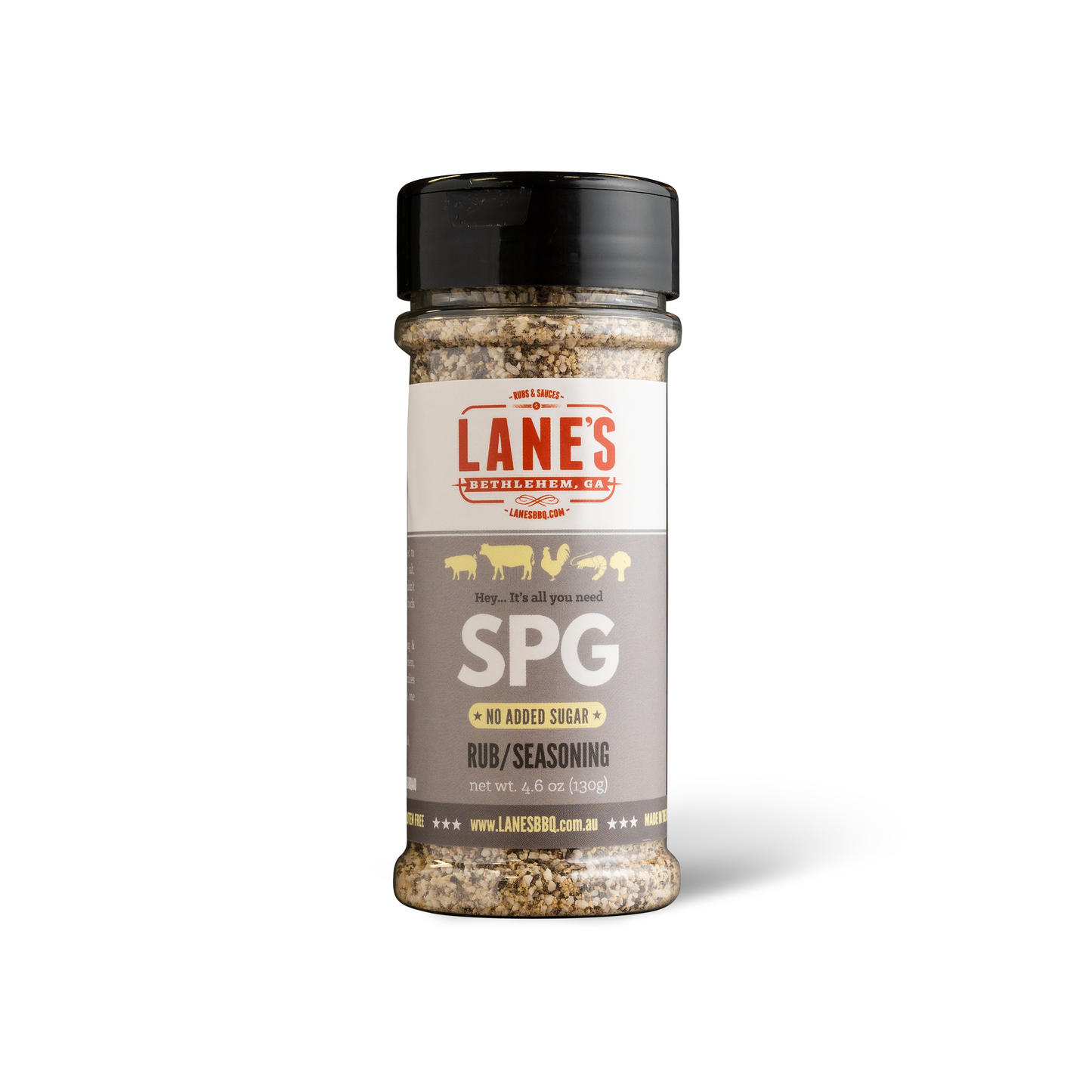 Lanes SPG (Salt, Pepper, Garlic) Rub/Seasoning (113g)