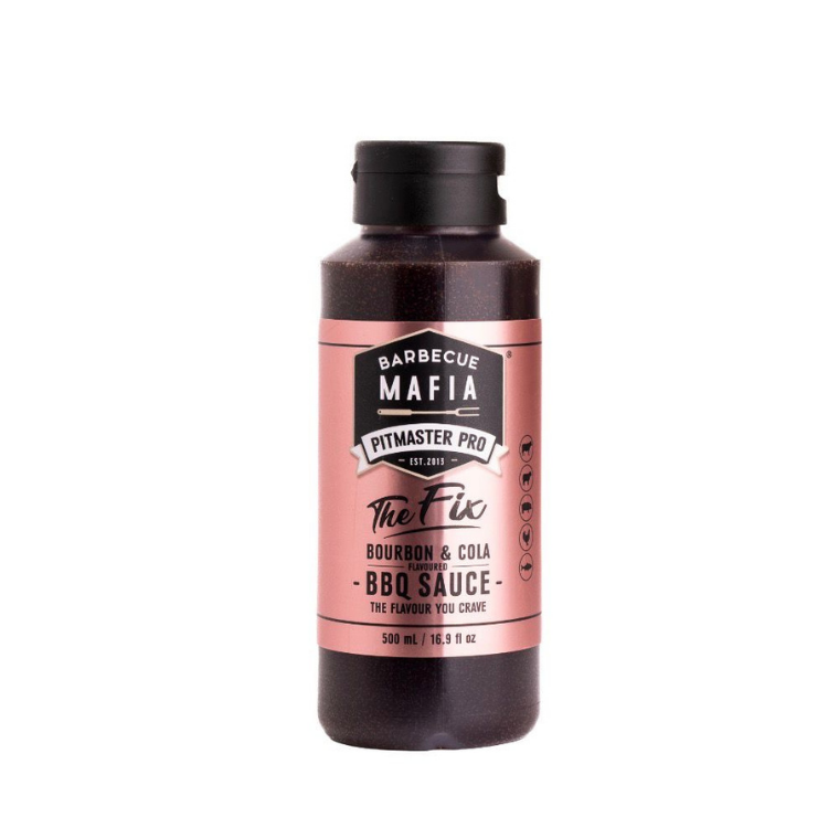 BBQ Mafia - The Fix, Bourban & Cola BBQ Sauce 500ml