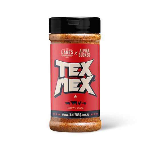 Lanes x Alpha Blokes Tex Mex Pitmaster Rub 200g LIMITED RELEASE