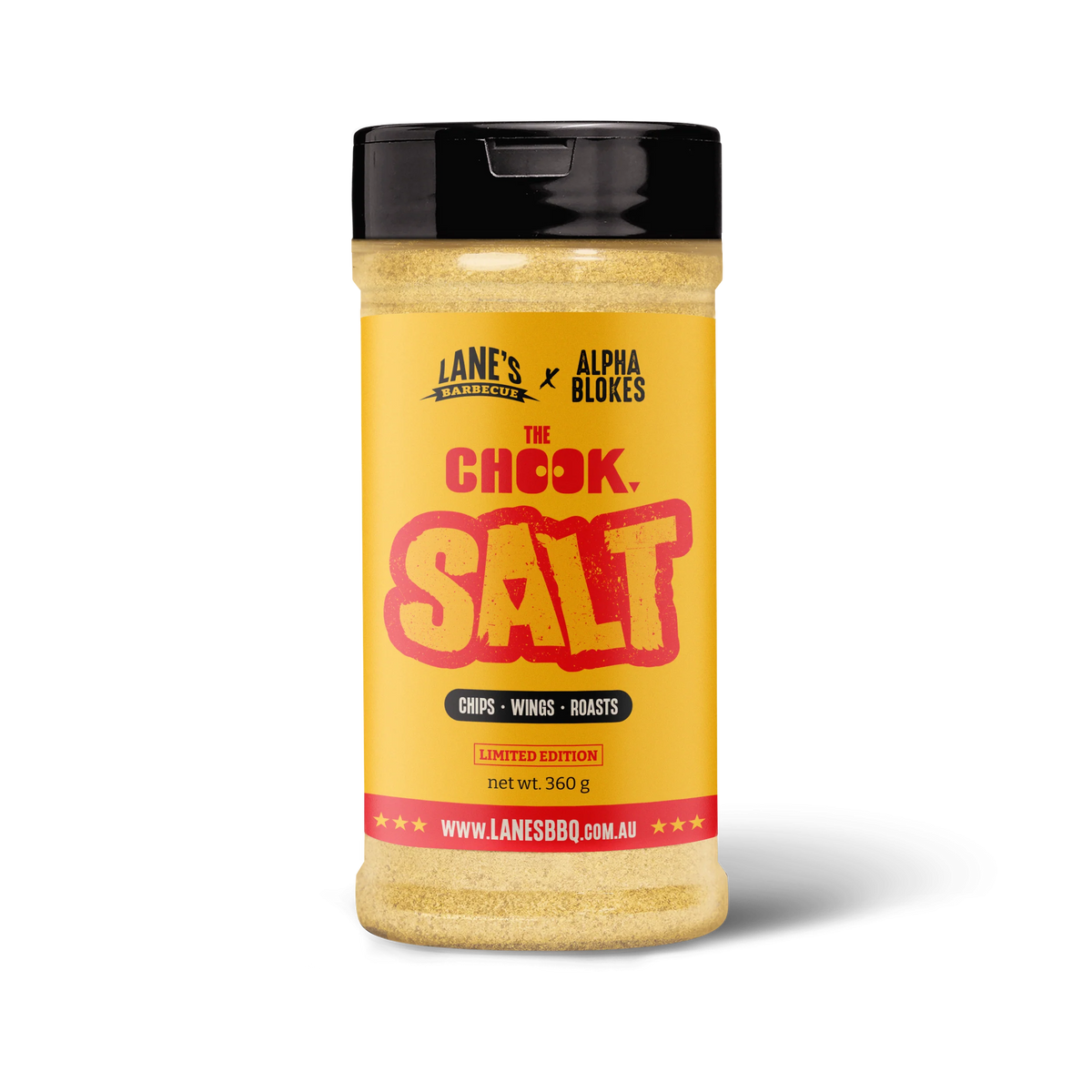 Lane's x Alpha Blokes The Chook Salt  Pitmaster 360g - Limited Time