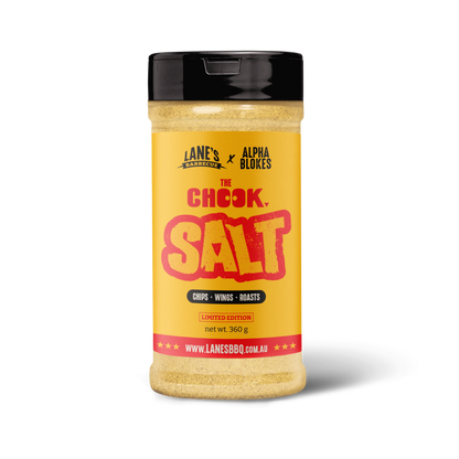 Lane's x Alpha Blokes The Chook Salt  Pitmaster 360g - Limited Time
